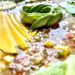 Frutdmar - INDULGE IN TROPICAL HEAT: MANGO HABANERO SHRIMP CEVICHE- WHERE SWEET MEETS SPICY IN EVERY BITE!