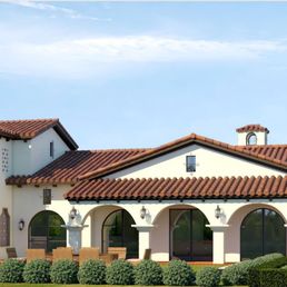Exterior outside entrance of EZ Plans Architects - Pilar's Spanish style arches for our walkway. - Los Angeles, California Exterior outside entrance of EZ Plans Architects - Pilar's Spanish style arches for our walkway. - Los Angeles, California