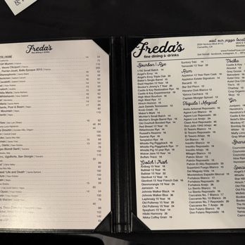 Freda's Fine Food & Drink - Drinks menu - Pizza Near Me - Moorpark, California Freda's Fine Food & Drink - Drinks menu - Pizza Near Me - Moorpark, California
