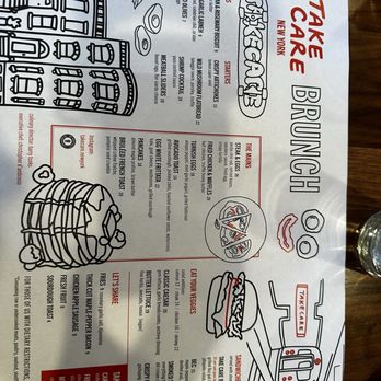 Take Care - Menu - New American Near Me - New York, New York