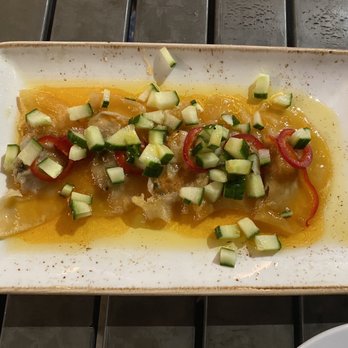 CRU Food & Wine - Lobster and shrimp potstickers - Wine Bars Near Me - Fort Worth, Texas CRU Food & Wine - Lobster and shrimp potstickers - Wine Bars Near Me - Fort Worth, Texas