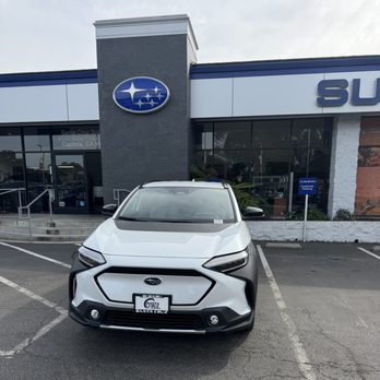 Santa Cruz Subaru Service - 2025 Solterra EV "Limited" Electric Vehicle - Car Dealers Near Me - Capitola, California Santa Cruz Subaru Service - 2025 Solterra EV "Limited" Electric Vehicle - Car Dealers Near Me - Capitola, California