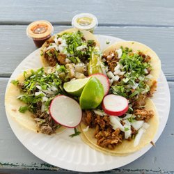 El Taco Maestro - Al pastor and Carnitas Tacos