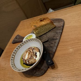 Cucina Urbana - roasted garlic focaccia - Italian Near Me - San Diego, California