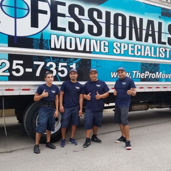 The Professionals Moving Specialists - Javier O, Luis, Daniel, and Diego are the dream team! - Movers Near Me - Chicago, Illinois The Professionals Moving Specialists - Javier O, Luis, Daniel, and Diego are the dream team! - Movers Near Me - Chicago, Illinois