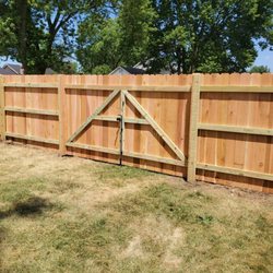 Dixie Fence - Wood Fence and gate by Dixie Fence in Dayton, OH.