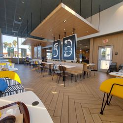 McDonald's - The place is so busy, they still leave your order at the counter when you choose the table service option on the app. /sarcasm