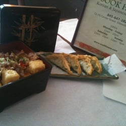Sook House - Fried bean curd and veggie dumplings