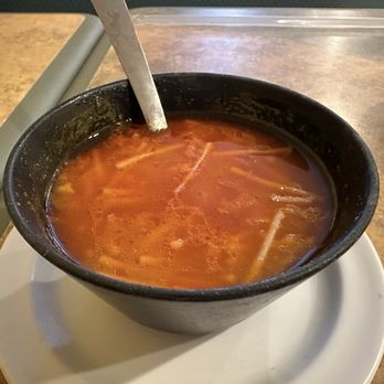 Lucy's Restaurant - Simple tomato sauce sopita with fideo. Tasty! - Mexican Near Me - El Paso, Texas Lucy's Restaurant - Simple tomato sauce sopita with fideo. Tasty! - Mexican Near Me - El Paso, Texas