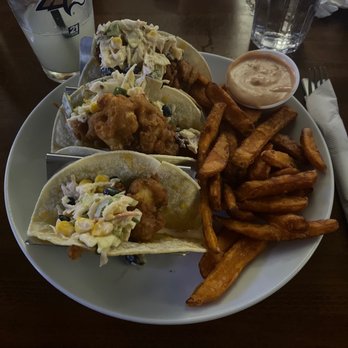 Murphy's Pub - Fish Street Tacos and sweet potato fries - American Near Me - Havre, Montana
