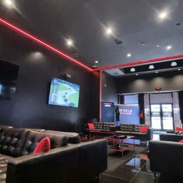 Lounge area perfect for catering or pre/post race interviews.