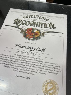 Menu photo 2 Plantology Café Oceanside, CA