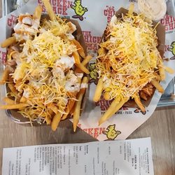 The Chicken Shack - Happy hour $6 buffalo chicken fries. Also happy hour $4 IPA... they have good beers on draft