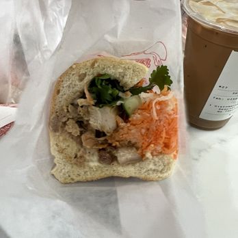 JoJu - #2. Lemongrass Chicken Sandwich - Coffee & Tea Near Me - Elmhurst, New York
