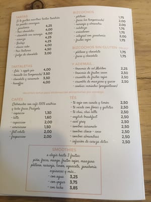 Menu photo 4 The Little Big Café Madrid, M Menu photo 4 The Little Big Café Madrid, M