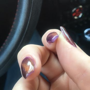Exquisite Nails And Spa - Paint everywhere, uneven. Gel on only one nail. - Nail Salons Near Me - Fairless Hills, Pennsylvania Exquisite Nails And Spa - Paint everywhere, uneven. Gel on only one nail. - Nail Salons Near Me - Fairless Hills, Pennsylvania