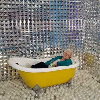Original Selfie Museum - My Amazing 94-year-old Grandma at the Original Selfie Museum. She really enjoyed striking fun poses! April 2023. - Art Museums Near Me - Seattle, Washington