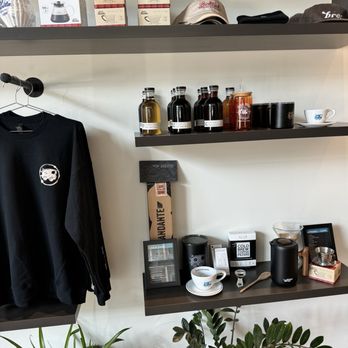 Bird Rock Coffee Roasters - Waterfront - Merch wall - Coffee & Tea Near Me - San Diego, California Bird Rock Coffee Roasters - Waterfront - Merch wall - Coffee & Tea Near Me - San Diego, California