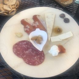 Very small cheese plate