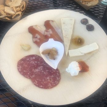 Ravines Wine Cellars - Very small cheese plate - Wine Tasting Room Near Me - Geneva, New York