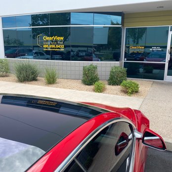 Clear View Glass and Tint - New tinted roof glass, yay!! - Windshield Installation & Repair Near Me - Phoenix, Arizona Clear View Glass and Tint - New tinted roof glass, yay!! - Windshield Installation & Repair Near Me - Phoenix, Arizona