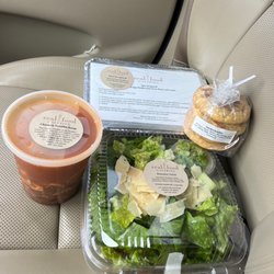 Real Food Catering - Beef Stroganoff, Chicken Tortilla Soup, Romaine Salad, and Snickerdoodles!!!