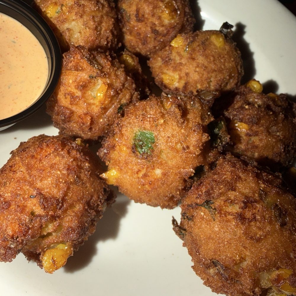 Salt Cracker Fish Camp - Jalapeno & Corn Hushpuppies - Seafood Near Me - Clearwater, Florida Salt Cracker Fish Camp - Jalapeno & Corn Hushpuppies - Seafood Near Me - Clearwater, Florida