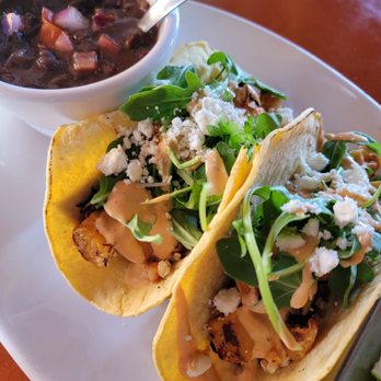 Perfect Pear Bistro - Butternut squash and quinoa tacos - amazing!! - New American Near Me - Tempe, Arizona Perfect Pear Bistro - Butternut squash and quinoa tacos - amazing!! - New American Near Me - Tempe, Arizona