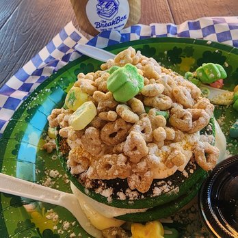 The BreakBox - Seasonal Lucky Green Pancakes , Cafe de Olla - Food Trucks Near Me - San Jose, California