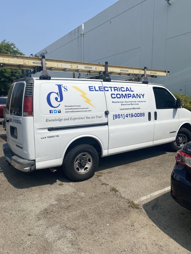 Slide of CJ's Electrical Company