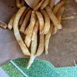 Look at the color of these fries