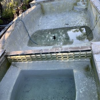 Waterfall Pools - Pool before - Pool & Hot Tub Service Near Me Waterfall Pools - Pool before - Pool & Hot Tub Service Near Me