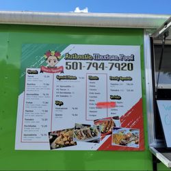 Elena's Taqueria - Very good menu...so many delicious choices!!