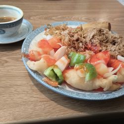 Panda Garden - Sweet and Sour shrimp