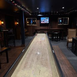Shuffle board inside Shuffle board inside