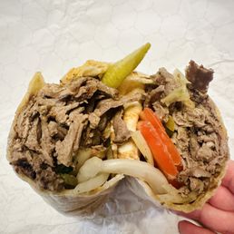 Beef Shawarma Wrap