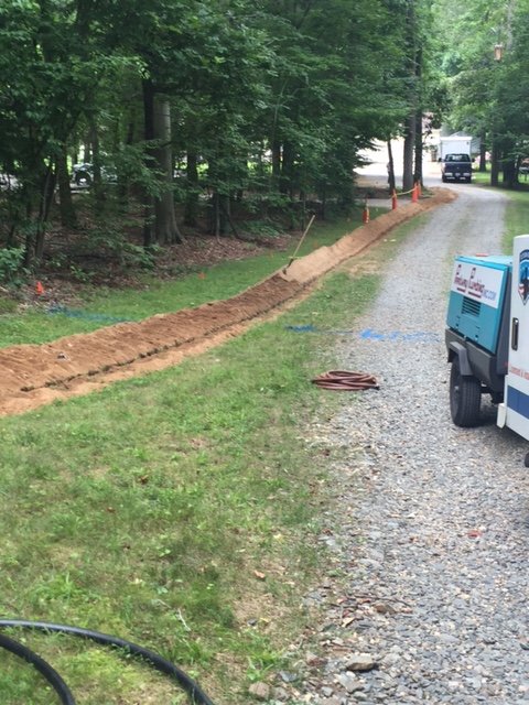 Slide of parkway plumbing