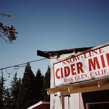 Snow-Line Orchard - a sign for a cider mill - Fruits & Veggies Near Me - Oak Glen, California Snow-Line Orchard - a sign for a cider mill - Fruits & Veggies Near Me - Oak Glen, California