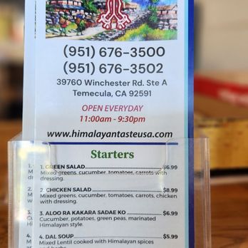 Himalayan Taste Temecula - :) - Indian Near Me - Temecula, California