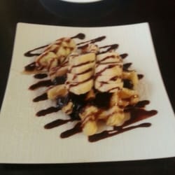 Waffle's Waffle & Coffee - Banana waffle.