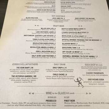 The Dawson - Drink menu - American Near Me - Chicago, Illinois The Dawson - Drink menu - American Near Me - Chicago, Illinois