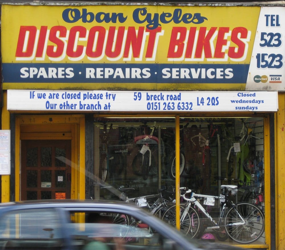 OBAN CYCLES Updated August 2024 234 County Road, Liverpool