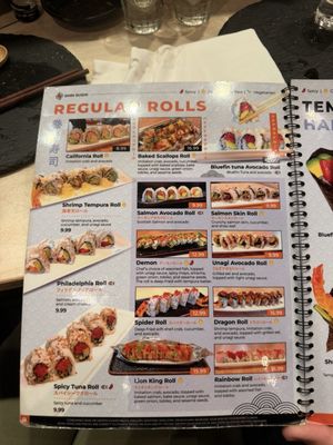 Menu photo 1 Shin Sushi Pleasant Hill, CA Menu photo 1 Shin Sushi Pleasant Hill, CA