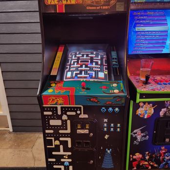 Fat Joe's O'side - Ms Pac Man & Galaga - 20 year anniversary model - Sports Bars Near Me - Oceanside, California