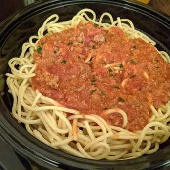 Olive Garden Italian Restaurant - Buy one, take one special: Spaghetti With Meat Sauce, $12.99 prior to tax - Italian Near Me - St. George, Utah Olive Garden Italian Restaurant - Buy one, take one special: Spaghetti With Meat Sauce, $12.99 prior to tax - Italian Near Me - St. George, Utah