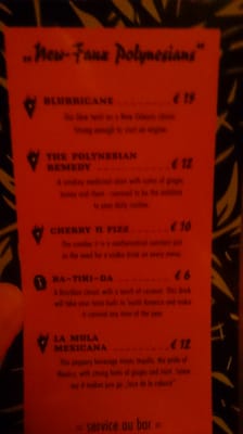 Menu photo 8 Dirty Dick Paris, 75 Menu photo 8 Dirty Dick Paris, 75