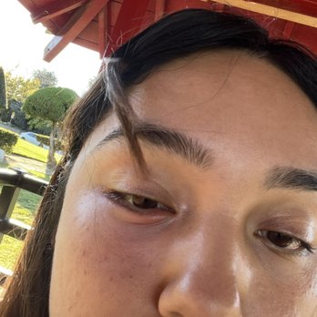 Sinless Eyess Beauty Lounge - Did not put on goggles when microneedling so my eye got swollen - Eyelash Service Near Me - Los Angeles, California Sinless Eyess Beauty Lounge - Did not put on goggles when microneedling so my eye got swollen - Eyelash Service Near Me - Los Angeles, California
