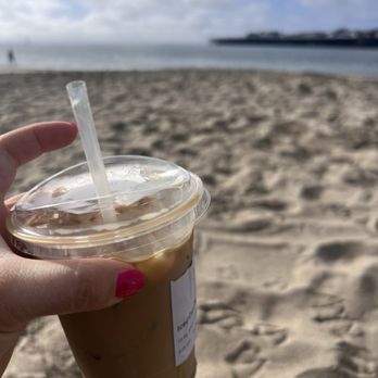 Marea Sol Cafe - Iced caramel macchiato - Cafes Near Me - Santa Cruz, California