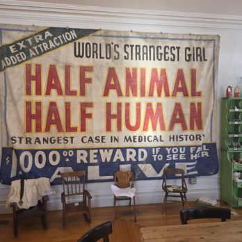 UnQuiet - Sign from old 'freak' shows - Antiques Near Me - Coxsackie, New York UnQuiet - Sign from old 'freak' shows - Antiques Near Me - Coxsackie, New York