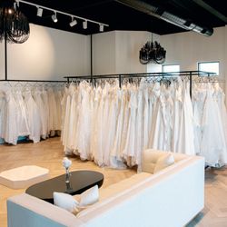 Asher Lane Bridal - Our main showroom is ready for ypu and your guests.